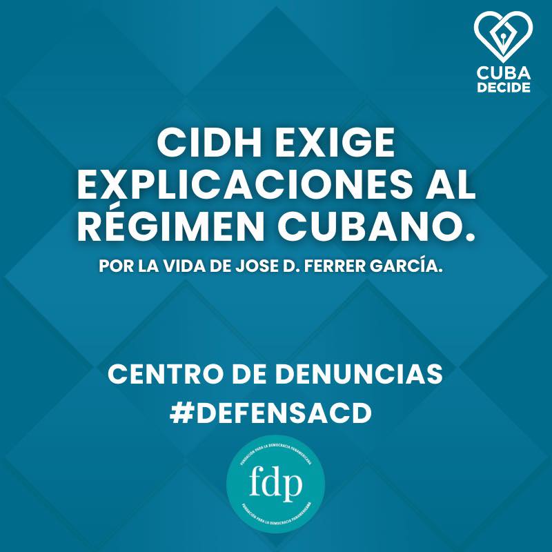 CIDH exige información sobre José Daniel Ferrer