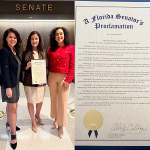 El Senado de Florida reconoce oficialmente el Acuerdo de Liberación