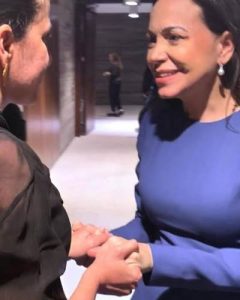 Rosa María Payá acompaña a María Corina Machado en Oslo para recibir el Nobel de la Paz